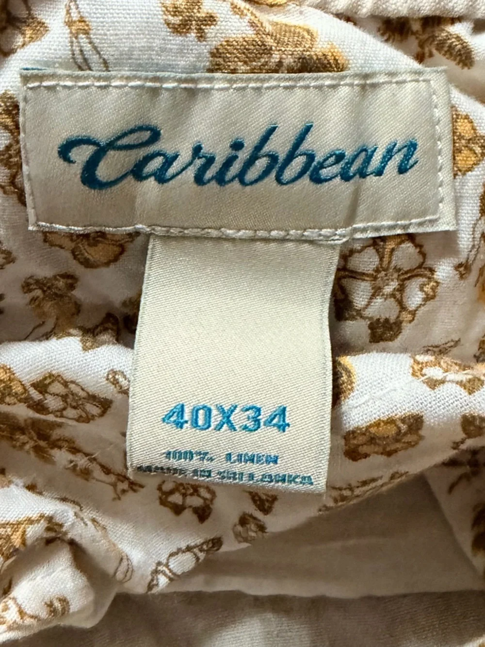 Caribbean Light Beige Men's Casual Sweatpants